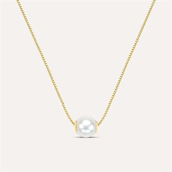Collana Stroili Oro Donna in Oro giallo Perla 1413511 - 1413511